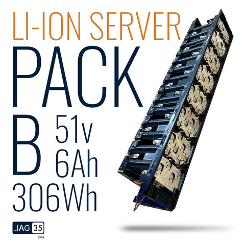 Type-B Server Battery Li-Ion 51v 6Ah 306Wh 80A Capable!