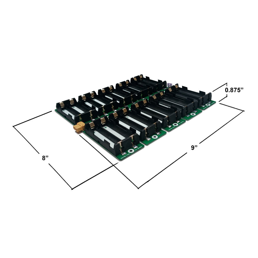 36v DIY Electric Skateboard PCB 20-Cell Battery Module
